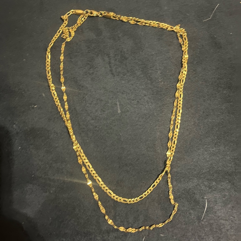Luxe Gold-Tone Chain Necklace